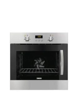 Zanussi Zoa35525Xk 60 Cm Built-In Single Electric Oven - Stainless Steel